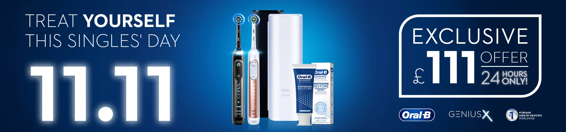 Oral-B Singles' Day 11.11 Special Offer