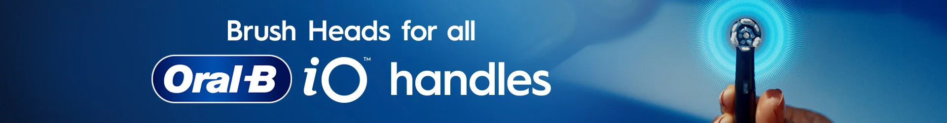 Brush heads for all Oral-B iO Handles