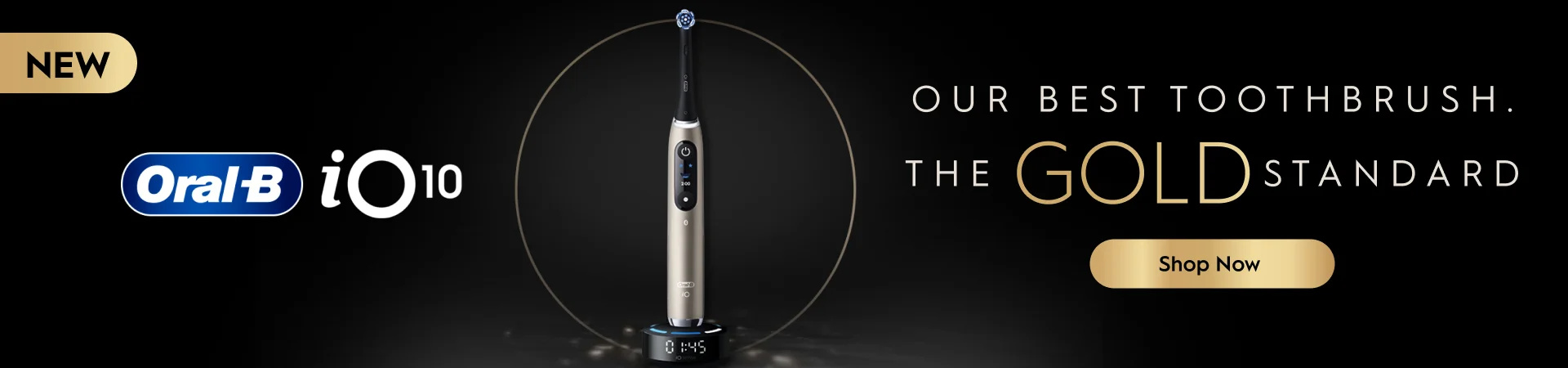 Our best toothbrush. The GOLD standard.