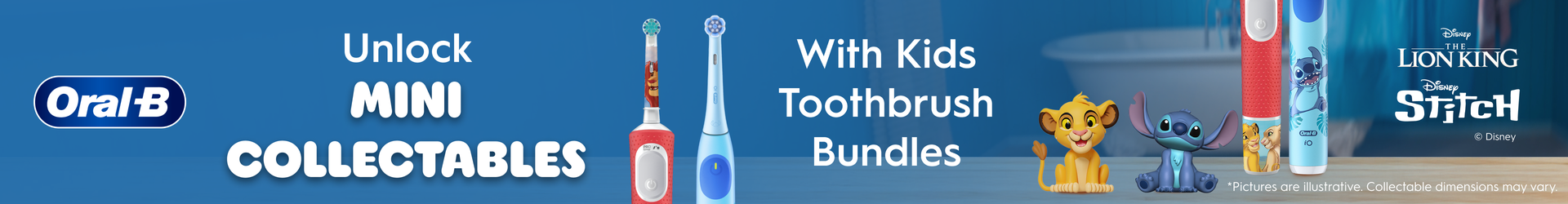 Oral-B Kids Collectables, shop while stock lasts!