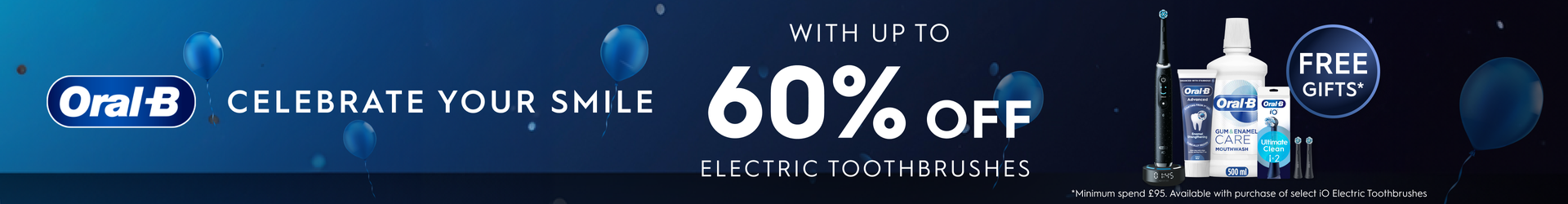 60% OFF on iO Electric Toothbrush