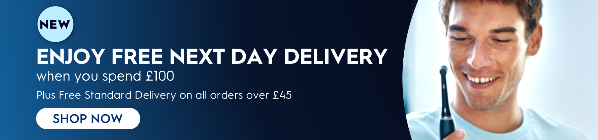 NEW. Enjoy Free Next Day Delivery when you spend £100. Plus, free standard delivery on all orders over £45. Shop Now.