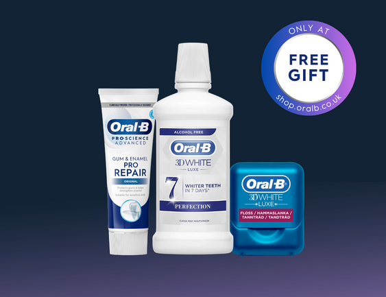FREE oral care bundle when you spend over £120