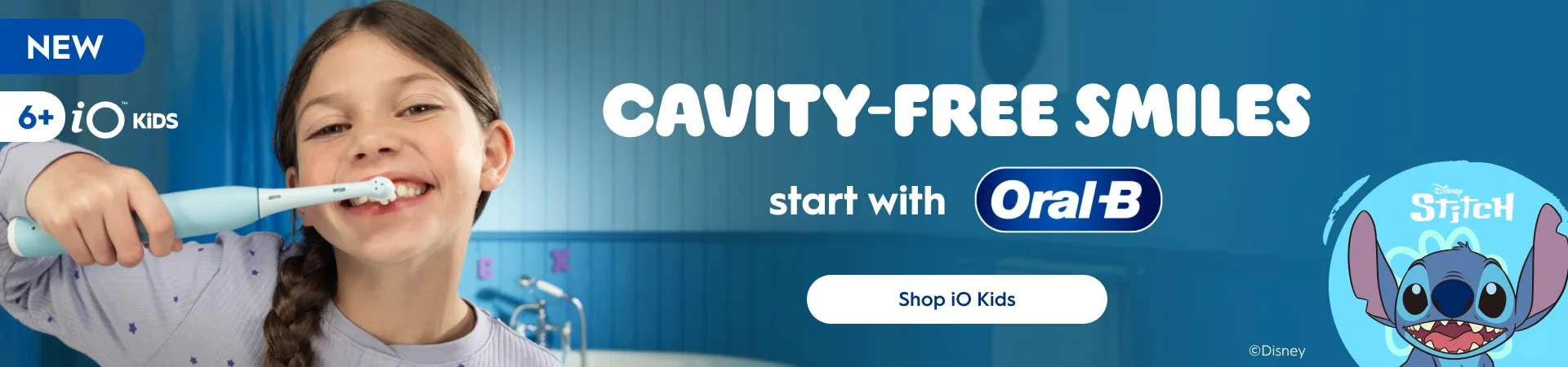 Cavity free smail starts from Oral-B!