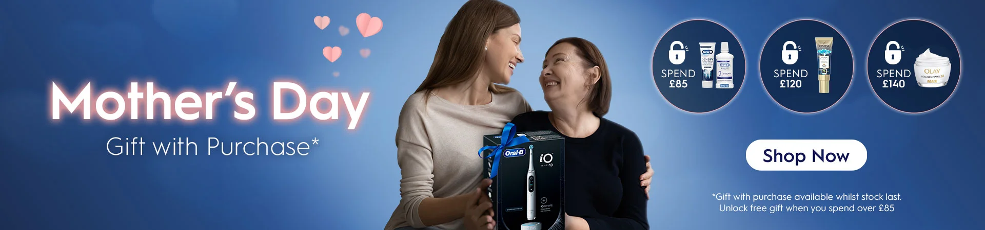 Treat mum to our best ever clean - Unlock Free Gifts