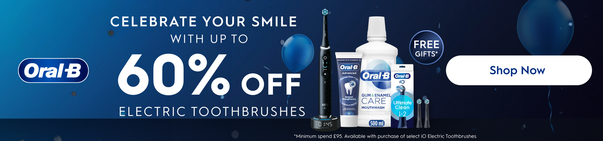 60% OFF on iO Electric Toothbrush